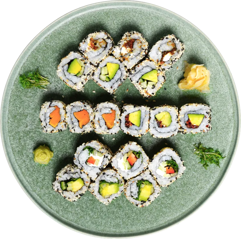 Bento Go Vegan von Sashimi Sushi