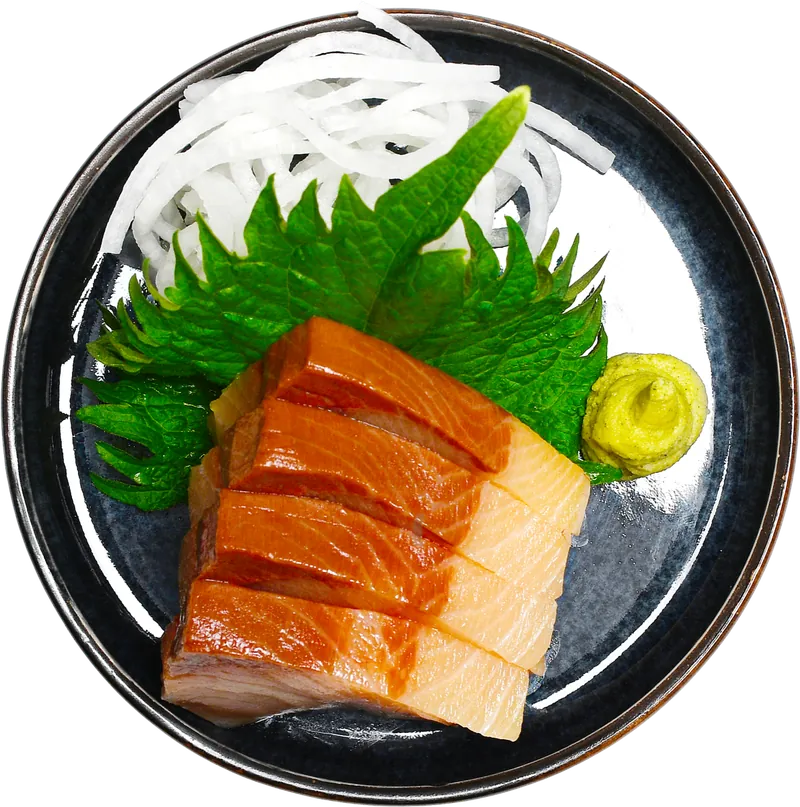 Hamachi Sashimi von Sashimi Sushi