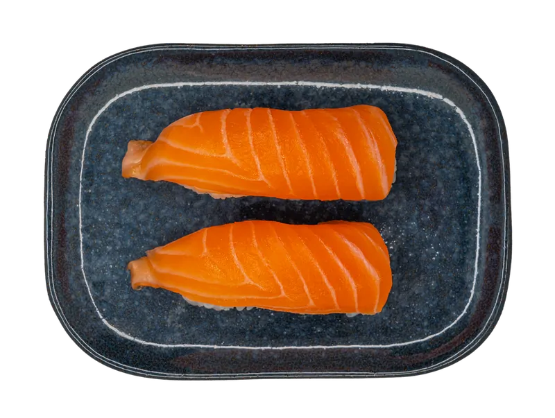 Salmon Nigiri von Sashimi Sushi