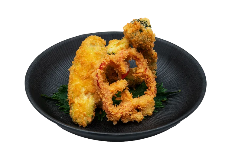 Tempura Gemüse von Sashimi Sushi