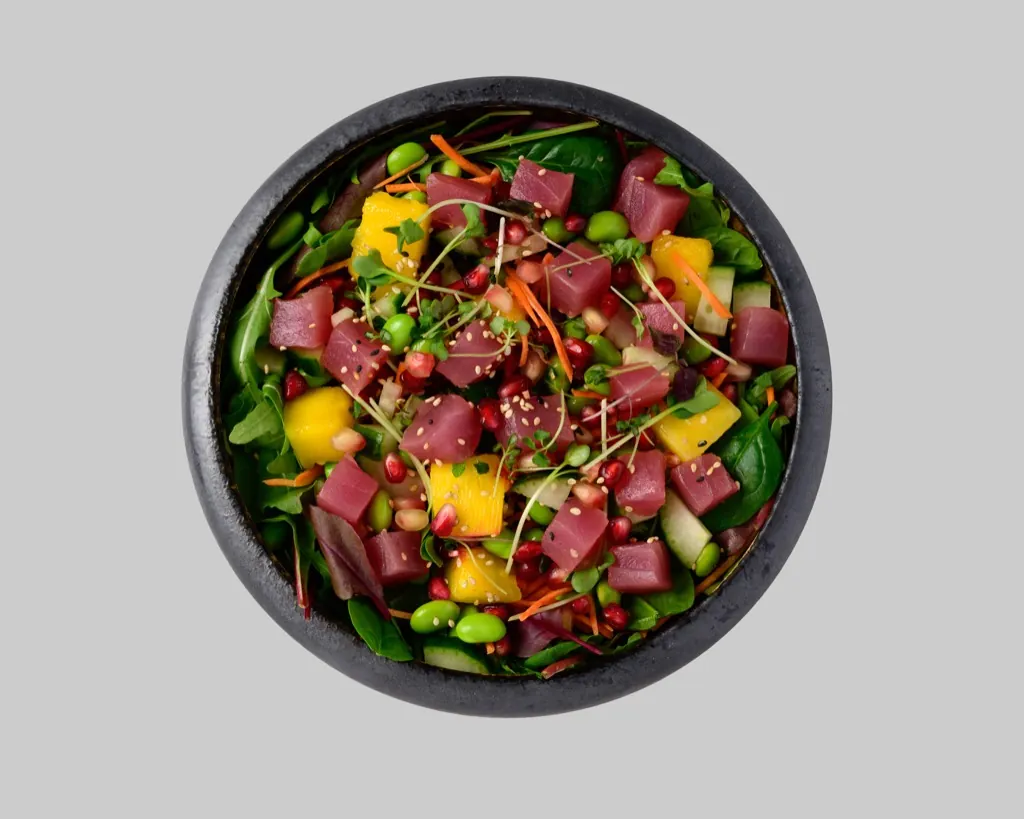 Pink Power Bowl von Sashimi Sushi