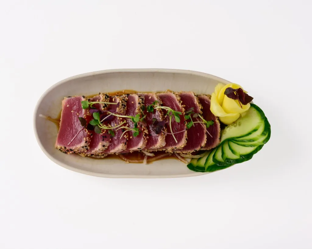 Tuna Tataki mit Ponzu von Sashimi Sushi
